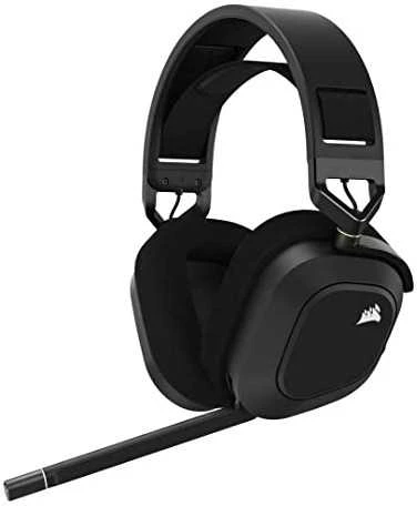 Corsair HS80 RGB Belaidės Belaidės Žaidimų Ausinės | Carbon