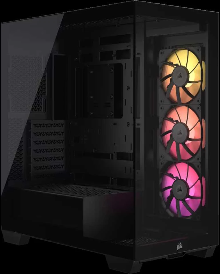 „Corsair“ kompiuterio korpusas | „iCUE LINK 3500X RGB“ | Juodas | Mid-Tower | ATX