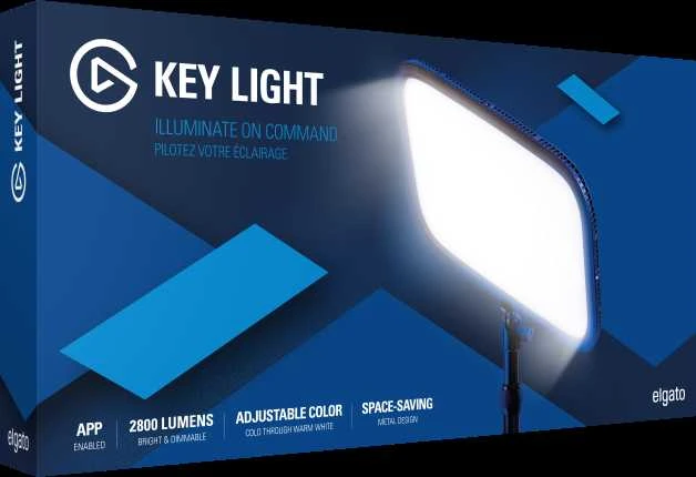 Elgato Key Light 2800 Lumens šviestuvas transliuotojui