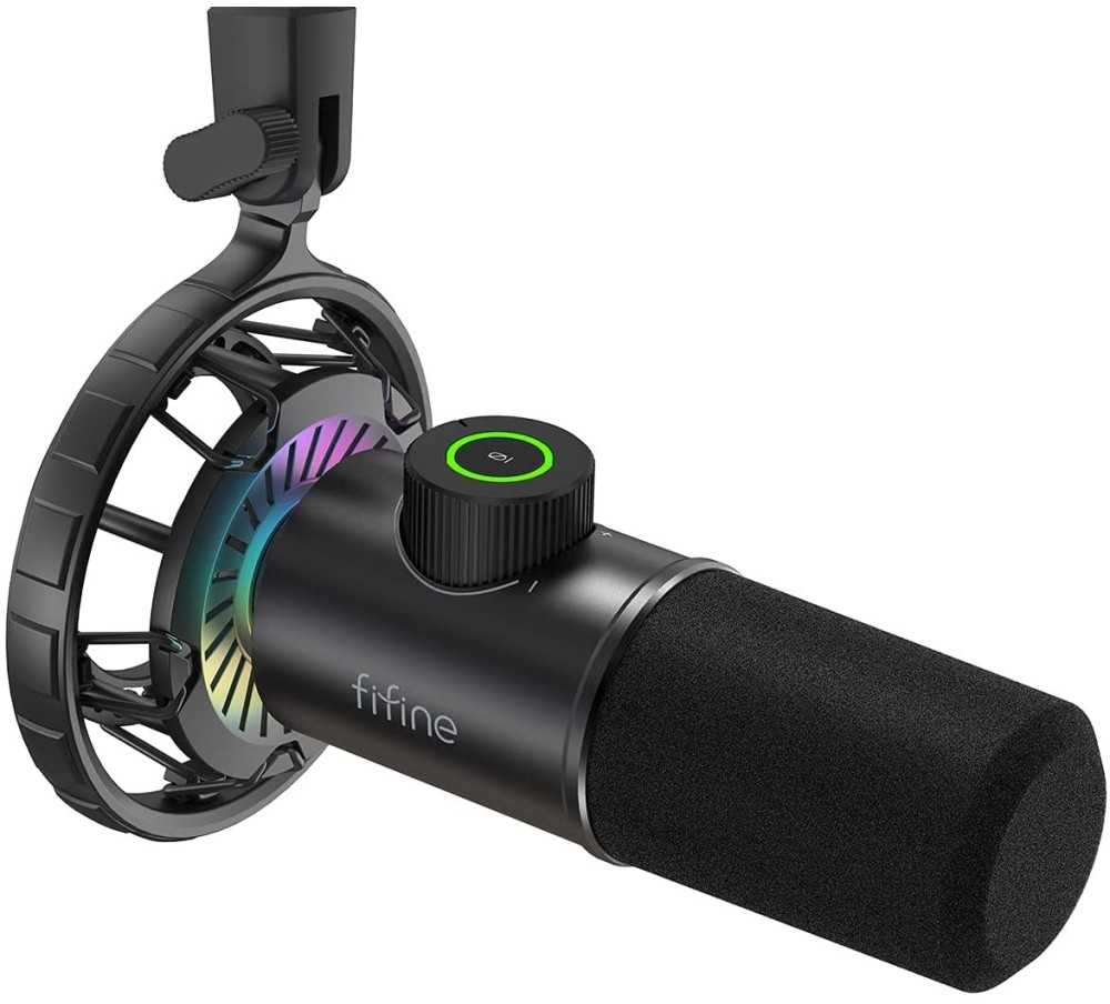 Fifine Technology Dinaminis Mikrofonas FIFINE K658 RGB