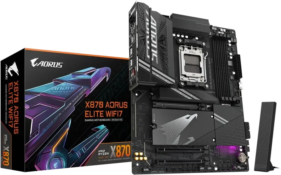 Pagrindinė plokštė GIGABYTE X870 A ELITE WIFI7 AM5 ATX MB