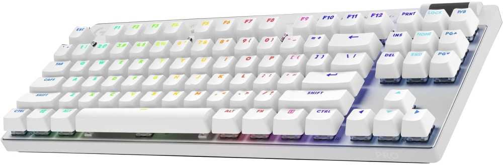 Logitech G PRO X TKL Wireless Belaidė Žaidimų Klaviatūra | Baltas, GX Tactile