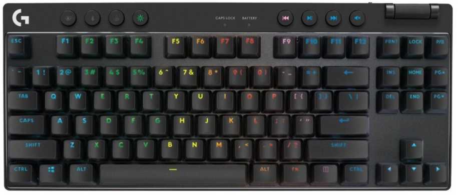 Logitech G PRO X TKL Wireless Belaidė Žaidimų Klaviatūra | Juodas, GX Tactile
