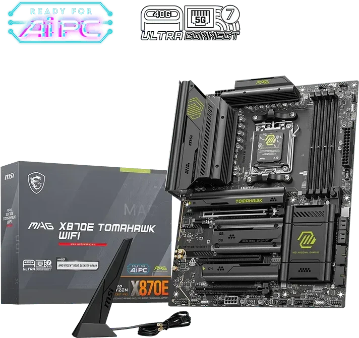 Pagrindinė plokštė MSI MAG X870E TOMAHAWK WIFI