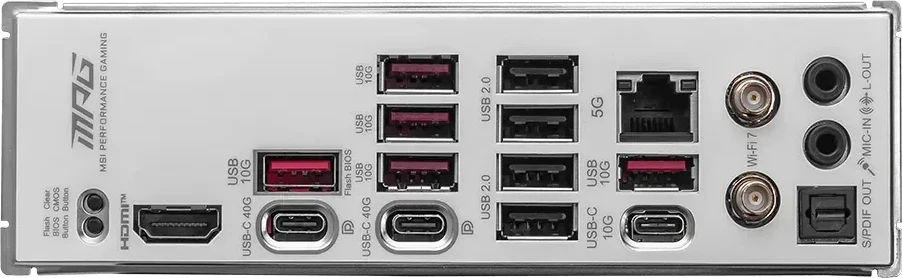 Pagrindinė plokštė MSI MPG X870E EDGE TI WIFI
