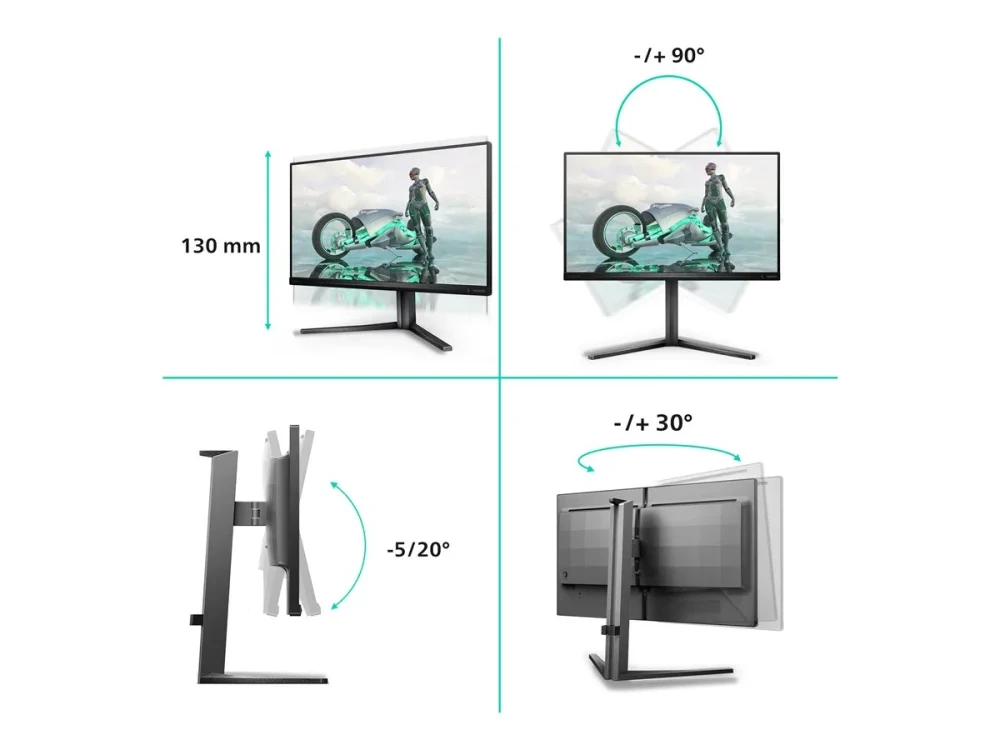 Žaidimų monitorius Philips Evnia Fast IPS Gaming monitor „Full HD“ | 25M2N3200U/00