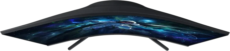 Monitorius SAMSUNG LS32CG552EUXEN 32 colių VA 2560 x 1440 lenktas 1000R 165Hz 300cd/m2 1ms MPRT HDR10 HDMI DP