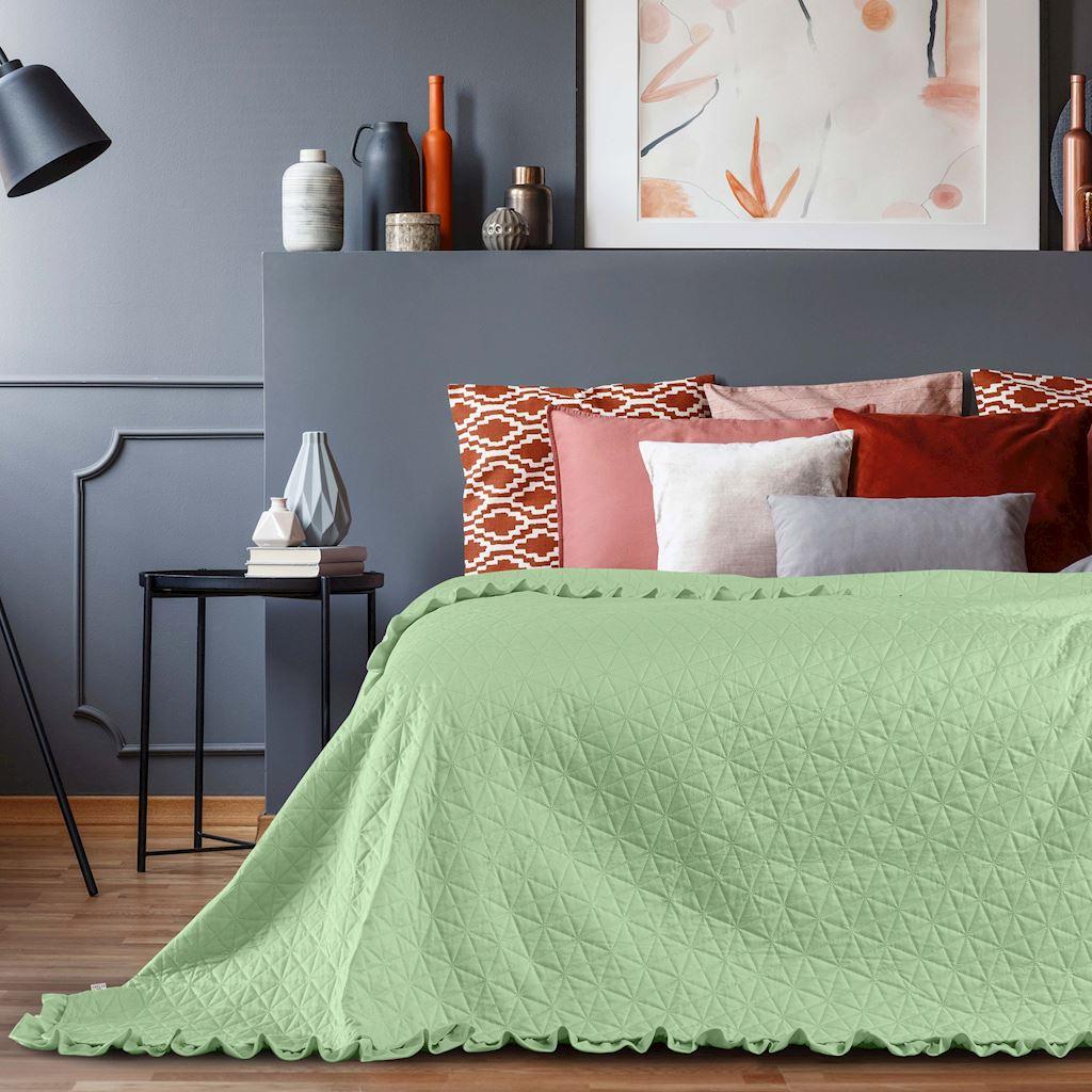AmeliaHome Lovatiesė TILIA 170x270 cm, spalva: mėtų aprašymas - Prekės nuotrauka