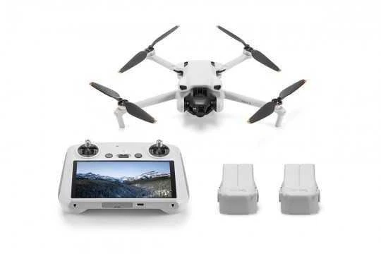 Dronas DJI Mini 3 Fly More Combo (su išmaniuoju pultu)