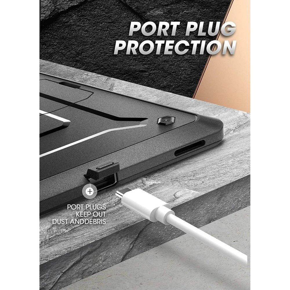 Dėklas planšetinis kompiuteris Supcase Dėklas Supcase Unicorn Beetle Pro do Galaxy Tab S6 10.5 T860/T865 Juodas