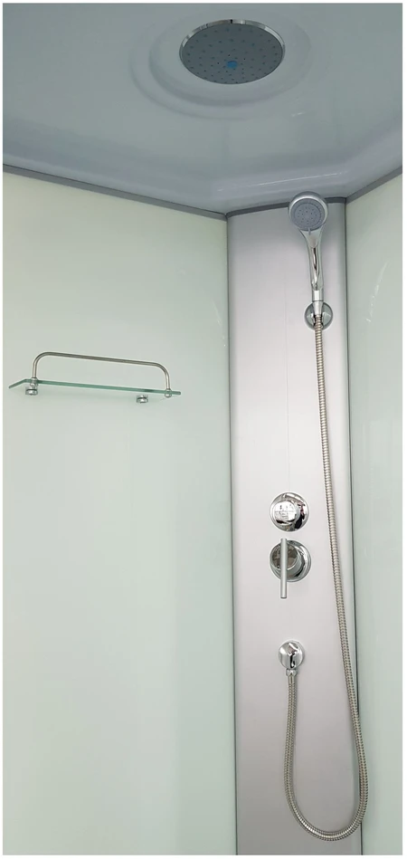 Dušo kabina K881E 90x90 fabric (Ekspozicinė prekė)