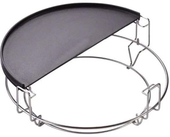 Dvipusė plokštuma kepimo ketaus E-23 BBQ