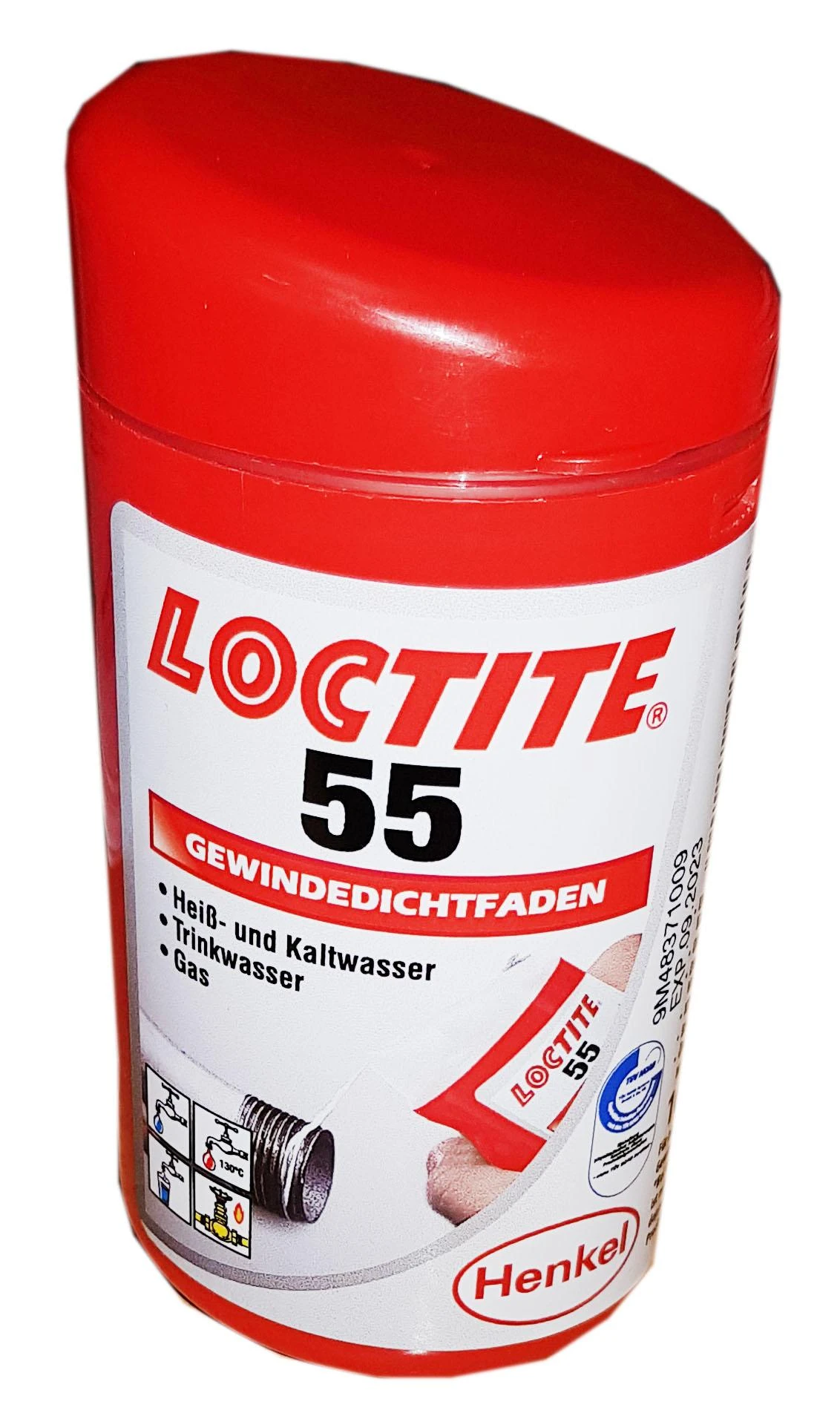 Felder Sriegių sandariklis-virvutė LOCTITE 55, 160m