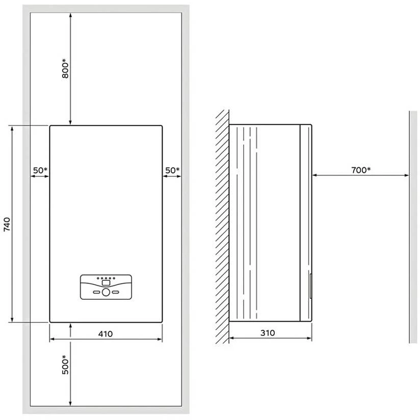 Katilas elektrinis Vaillant eloBLOCK VE 6/14 EU