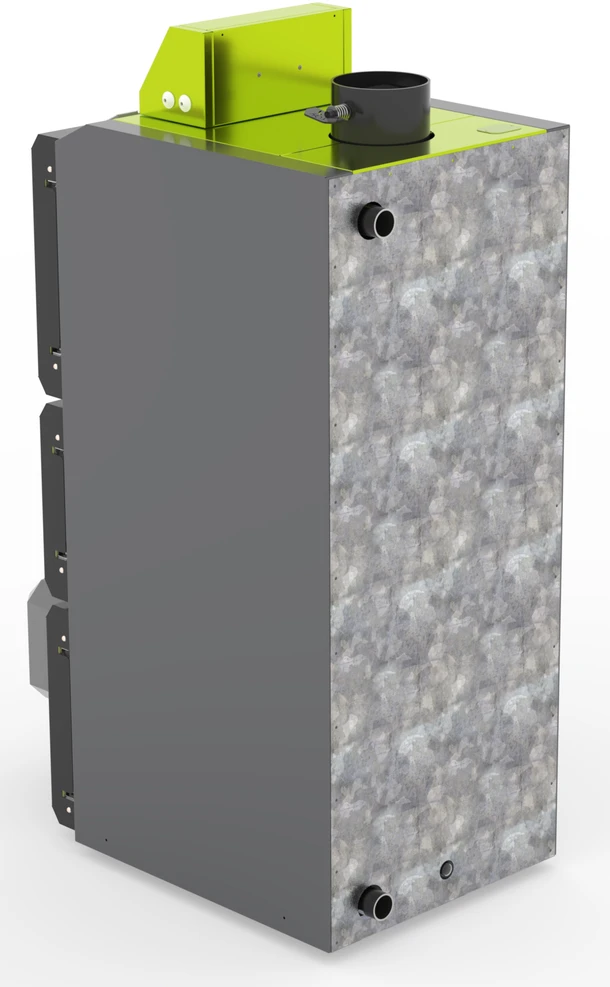 Katilas granulinis ANTARA Smart Sigma 35N su Kipi Rot Power degikliu ir 600L talpa