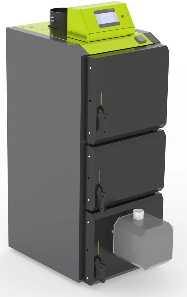 Katilas granulinis ANTARA Smart Sigma 35N su Kipi Rot Power degikliu ir 600L talpa