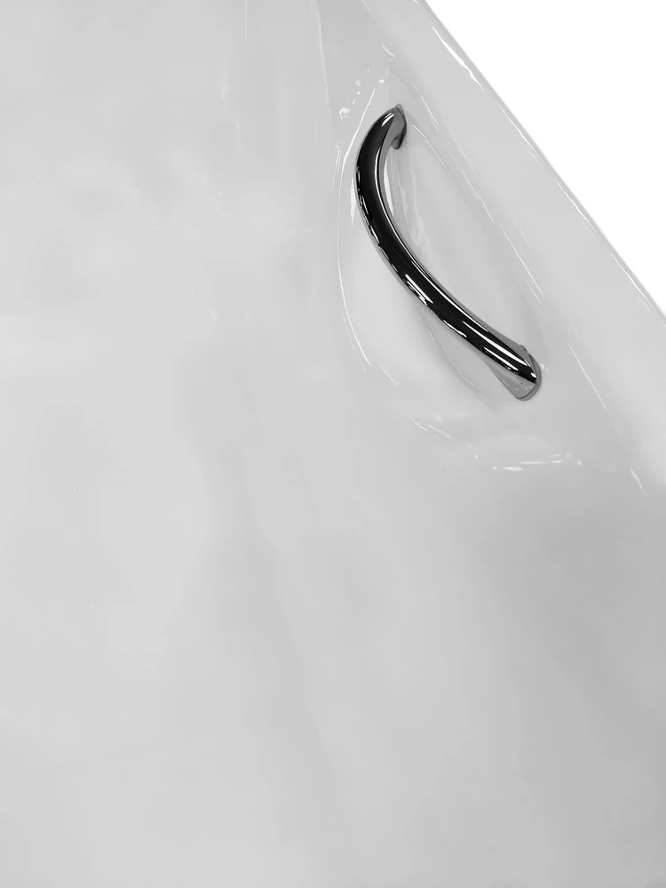 Ketinė vonia DONNI 180x80x45 su rankenomis