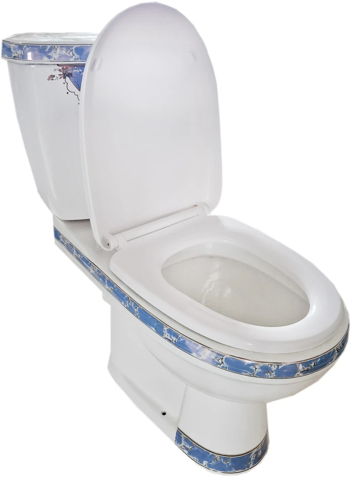 Klozetas 3308-BF dekoruotas