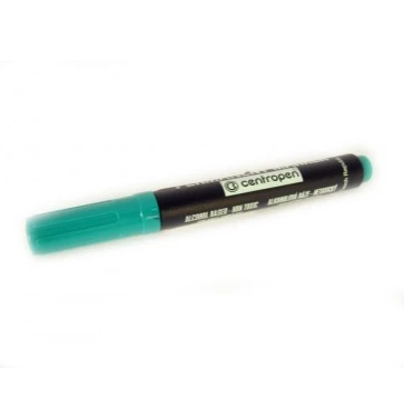 Centropen Markeris statybinis, žalias 2,5-5mm alkoholio pagr.