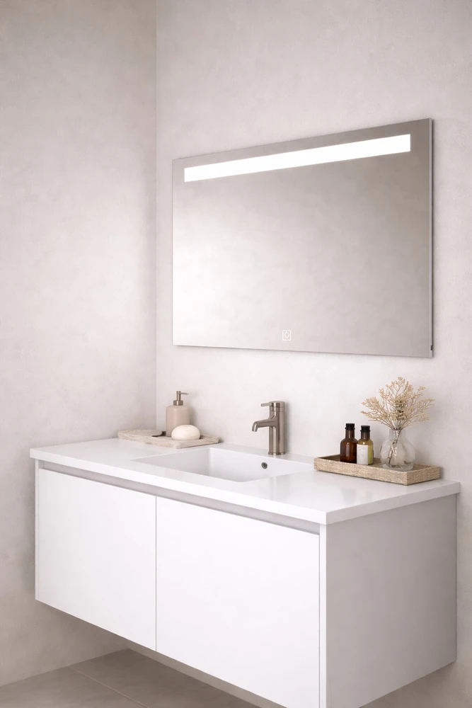 Veidrodis F915 su LED apšvietimu