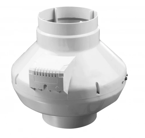 Ventiliatorius Fan, high pressure VENTS VK100 Centrifugal, in a plastikas case