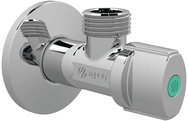 Ventilis kampinis chrom. NOV54MAC ARCO (didesnio pralaidumo)