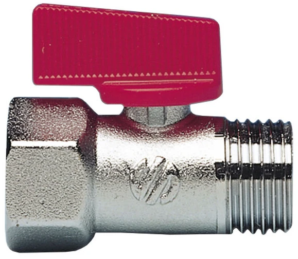 Arco Ventilis 2207R, 1/2" vidin./išor. sriegis raudona rankena