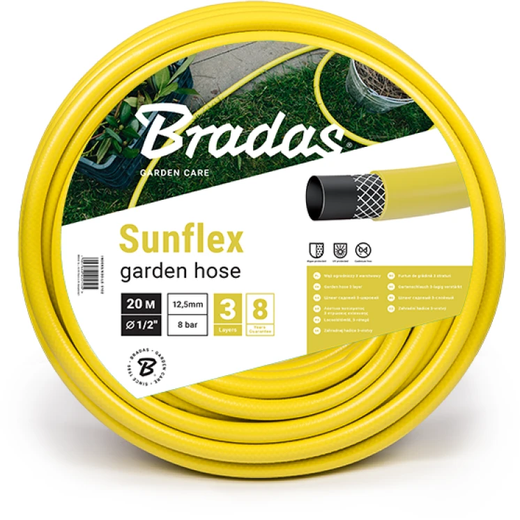 Bradas Žarna laistymo WMS 5/8 30m sunflex