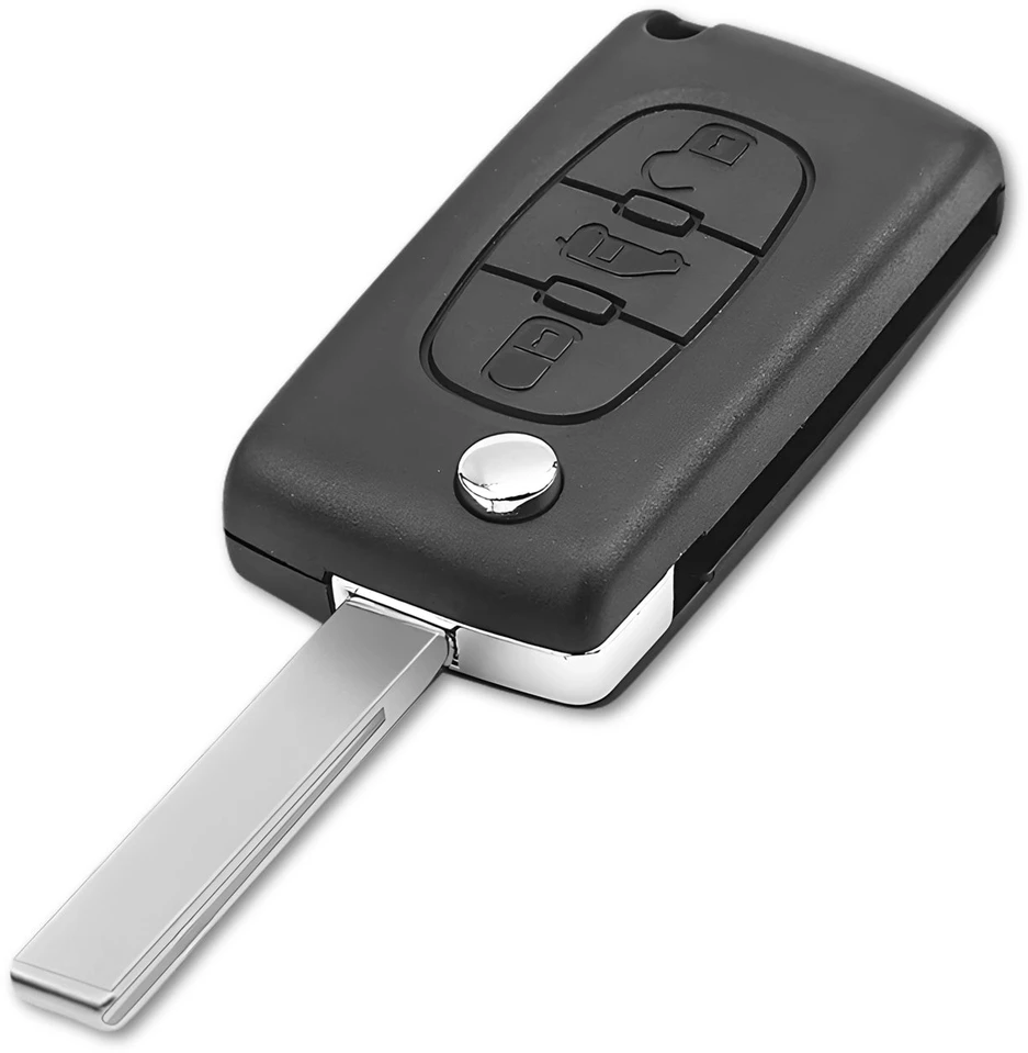 3 mygtukų raktelio korpusas Peugeot/Citroen A290