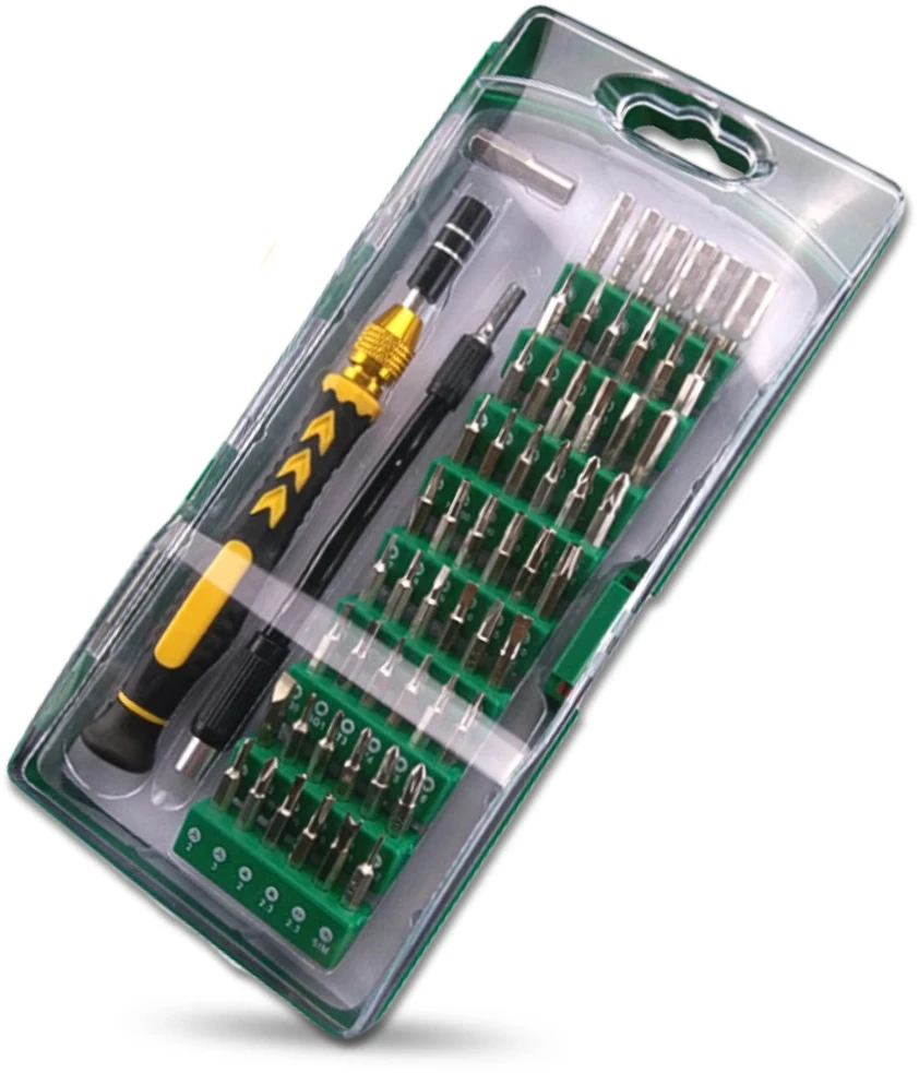 58in1 precizinių atsuktuvų rinkinys TORX, žalias A148