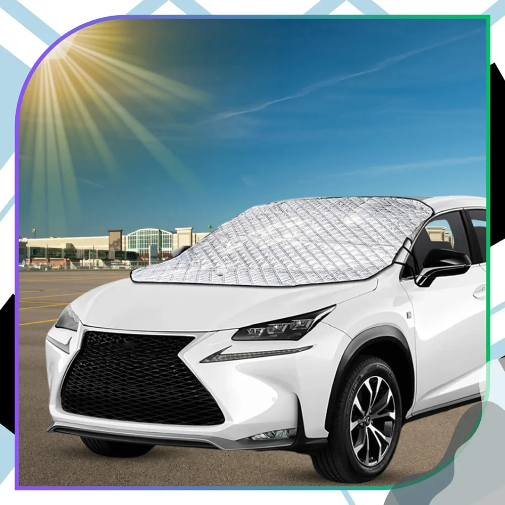 Automobilio lango uždangalas, visiems metų laikams, XXL