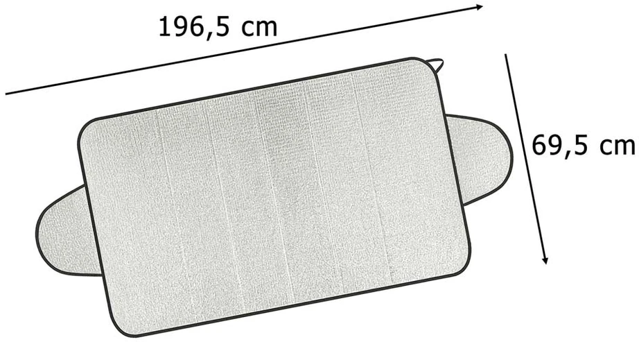 Apsauga stiklo nuo apledėjimo ir saulės spindulių 196x69cm