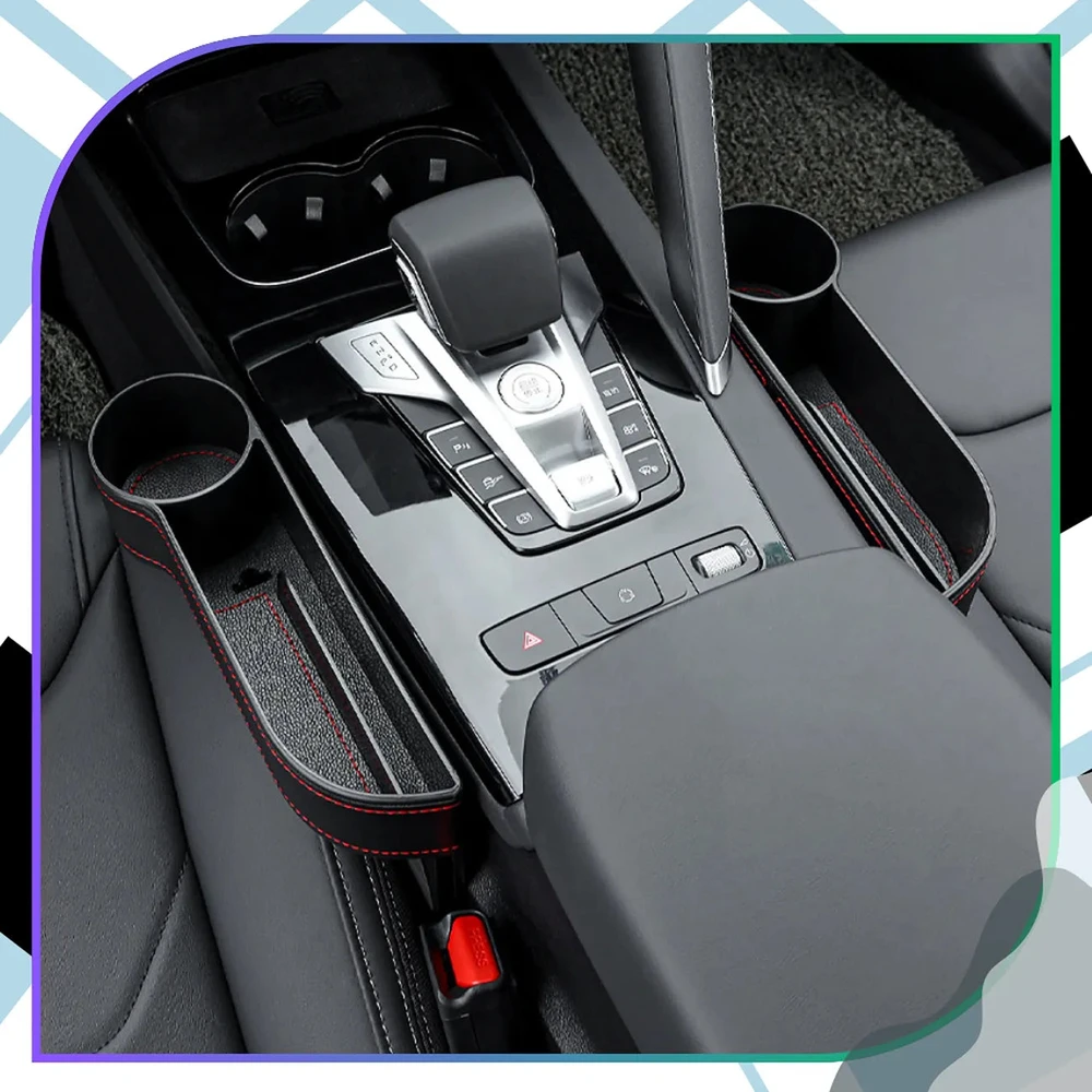 Automobilio sėdynės tarpo organizatorius, kairė