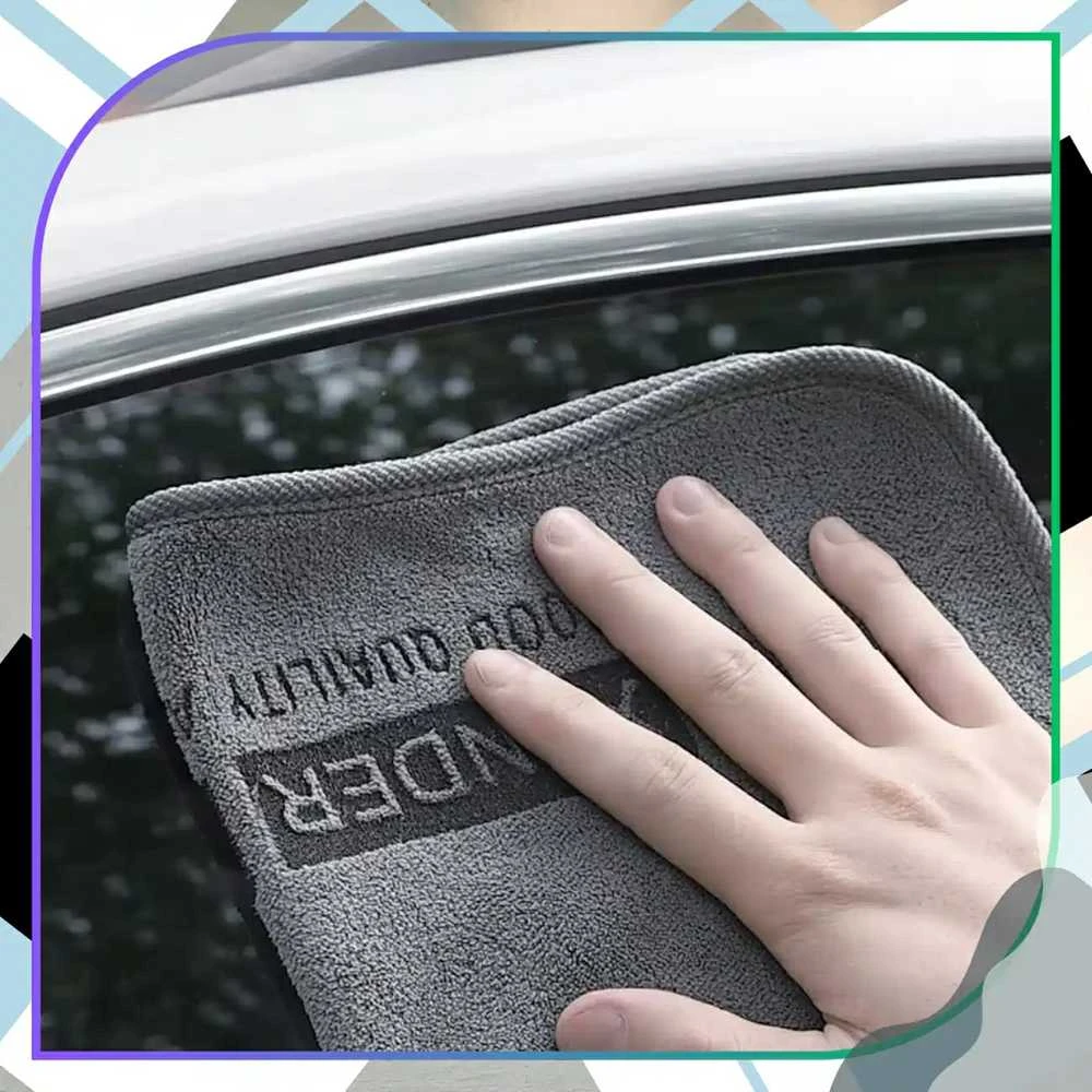 Automobilio valymo šluostės, 2 vnt., mikropluoštas