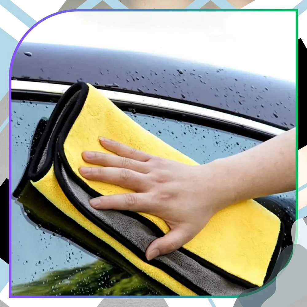 Automobilio valymo šluostės, 5 vnt., mikropluoštas