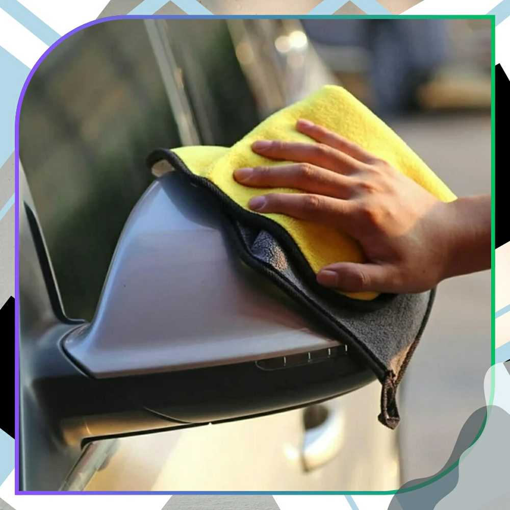Automobilio valymo šluostės, 5 vnt., mikropluoštas
