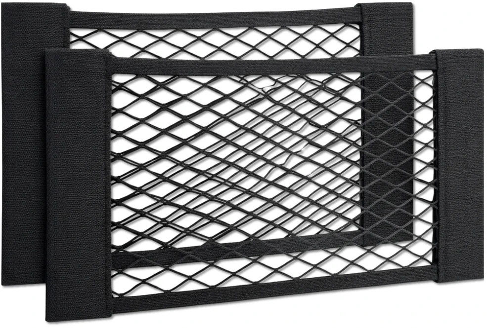 Bagažinės tinklelis juodas 40×25 cm, 2 vnt. A302