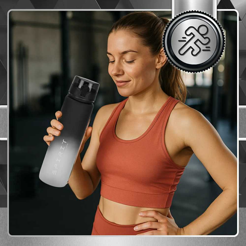 Bėgimo gertuvė Tressari, 1000 ml, BPA neturinti plastiko