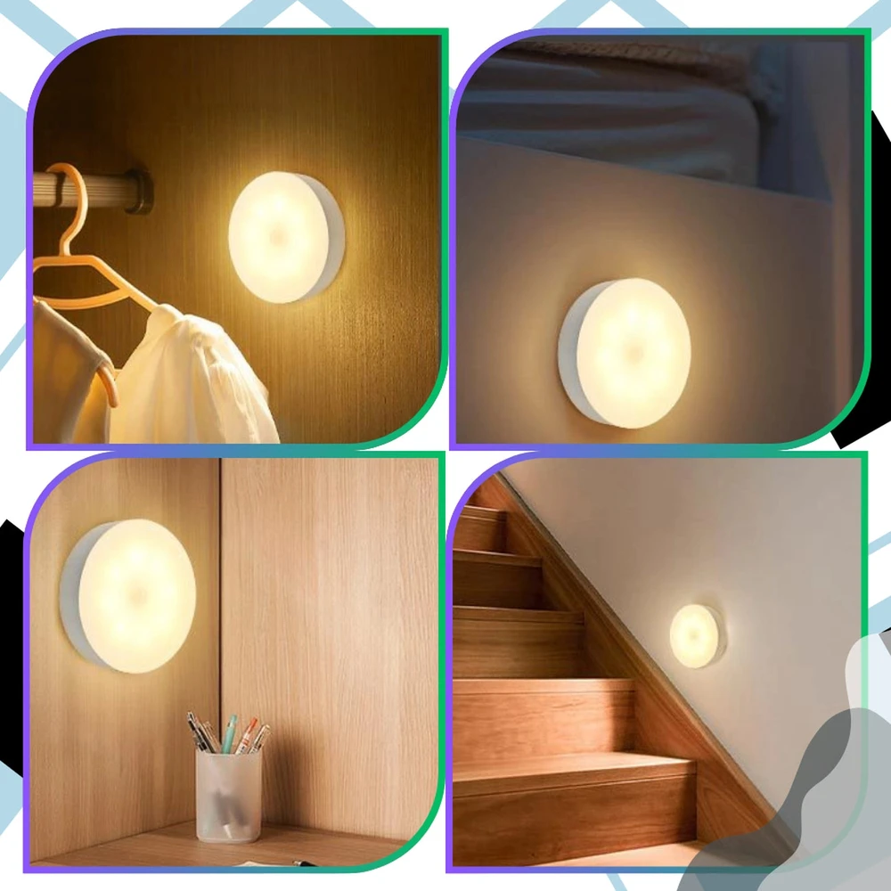 Belaidė LED sieninė lempa, balta, USB B16