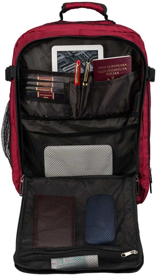 Bordinė poliesterio kabininė kuprinė Peterson K73