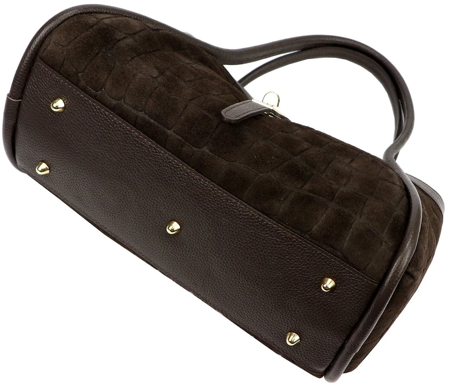 Odinė rankinė Camilla PREMIUM 10.014 CROCO su dirželiu