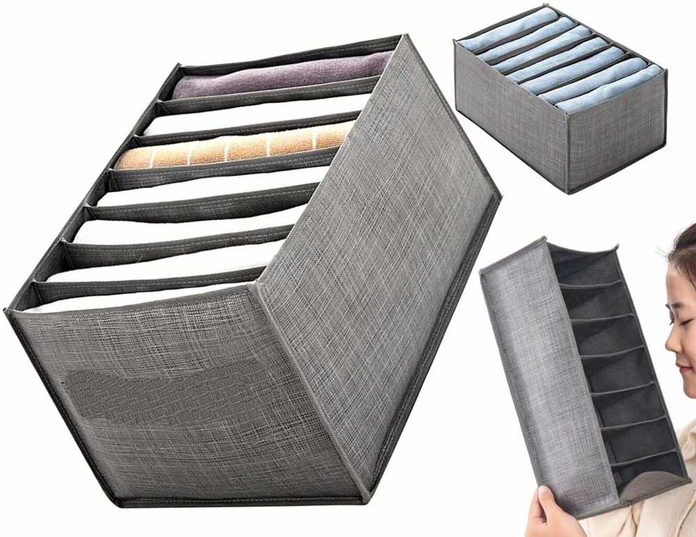 Dėklai spintos stalčiui, 2 vnt., 35x24x17 cm