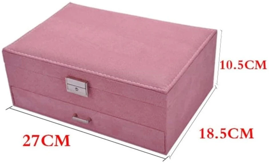 Dėžutė papuošalams EG132 rožinė