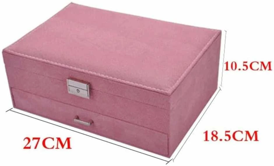 Dėžutė papuošalams EG132 rožinė