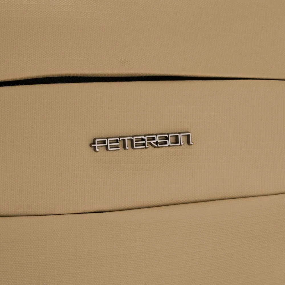 Didelė kuprinė unisex Peterson, chaki K22