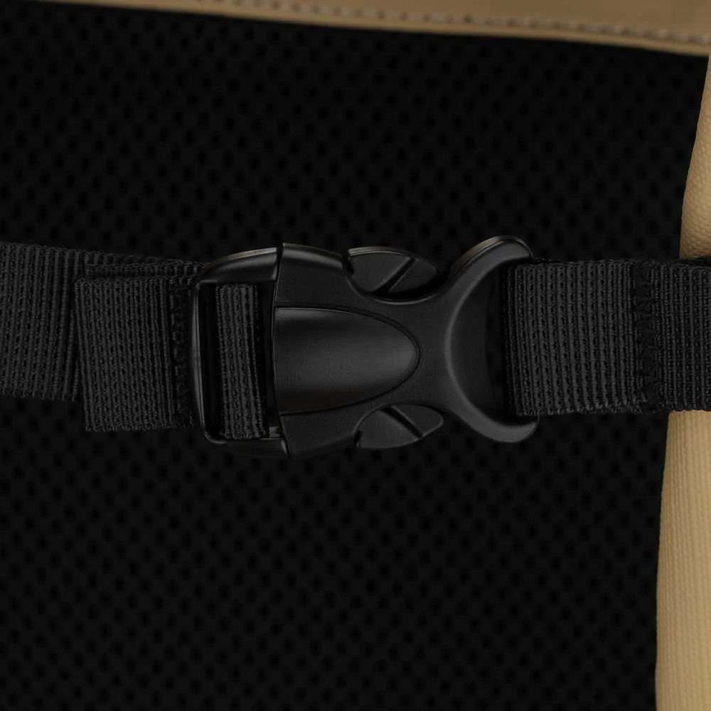 Didelė kuprinė unisex Peterson, chaki K22