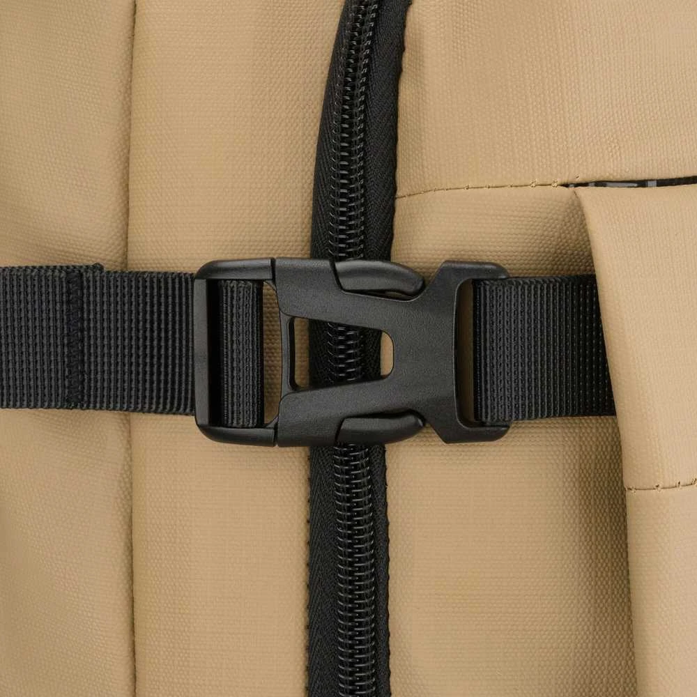Didelė kuprinė unisex Peterson, chaki K22