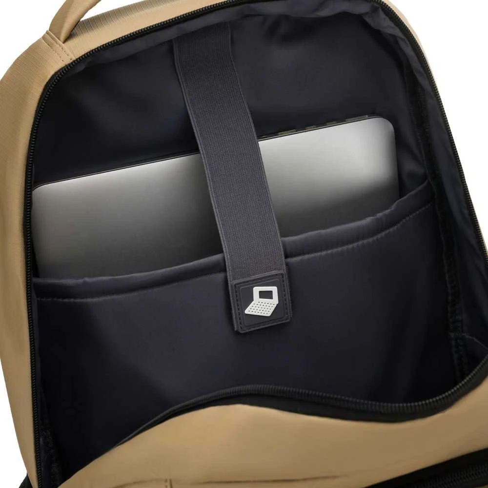 Didelė kuprinė unisex Peterson, chaki K22