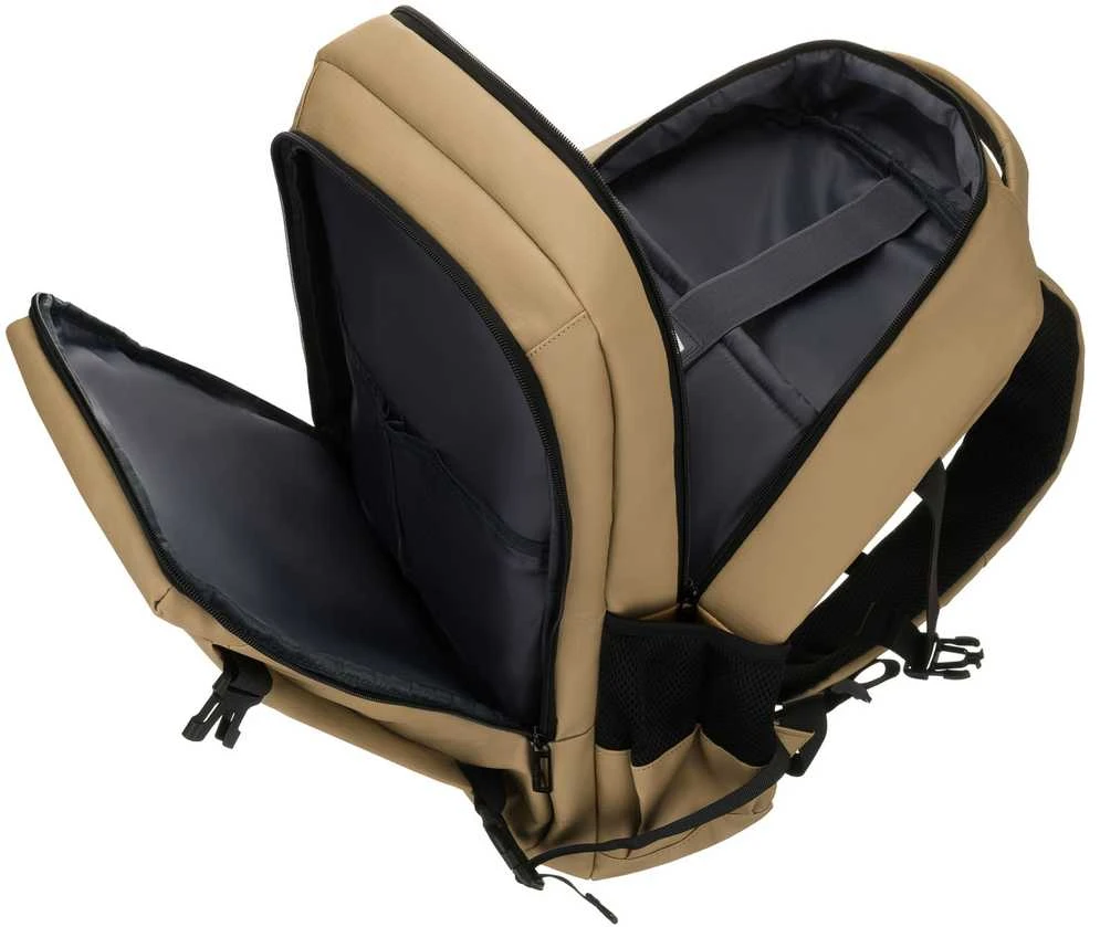 Didelė kuprinė unisex Peterson, chaki K22