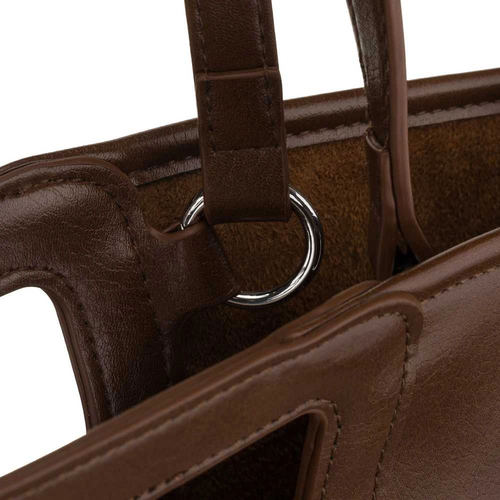 Didelė moteriška shopper rankinė Peterson, ruda AX40